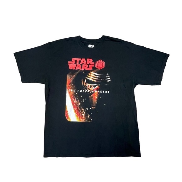 Star Wars Graphic Tee Men’s Size Extra Large XL The‎ Force  Awakens Short Sleeve - Picture 1 of 6